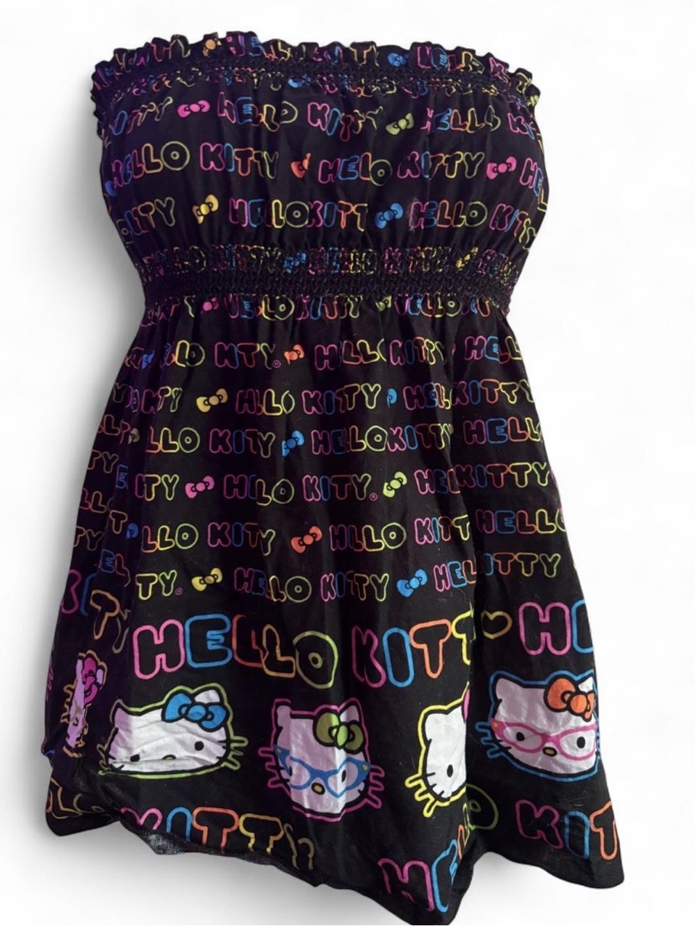 Nerdy Hello Kitty babydoll top